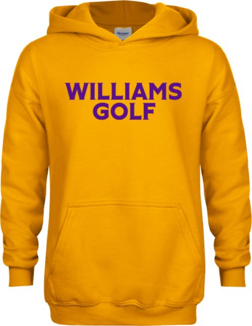 Williams College Youth Fleece Hoodie Williams Golf - ONLINE ONLY