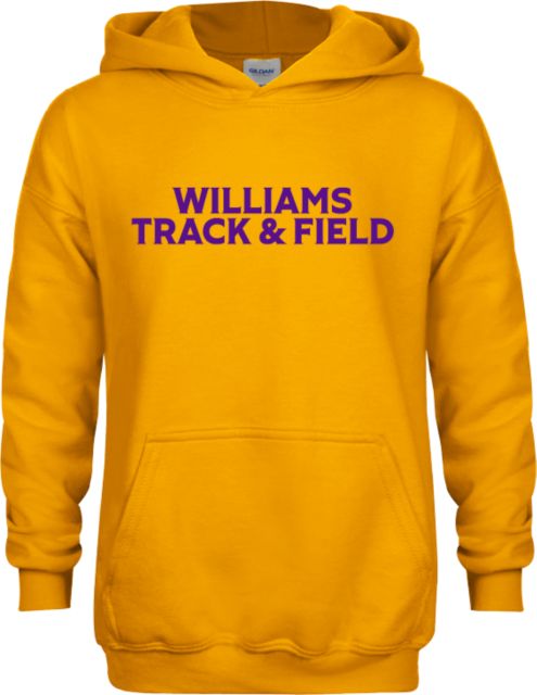 Williams College Youth Fleece Hoodie Williams Track and Field - ONLINE ONLY