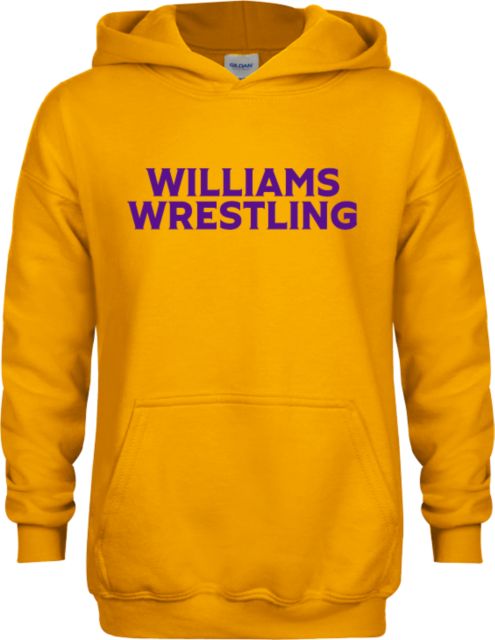 Williams College Youth Fleece Hoodie Williams Wrestling - ONLINE ONLY