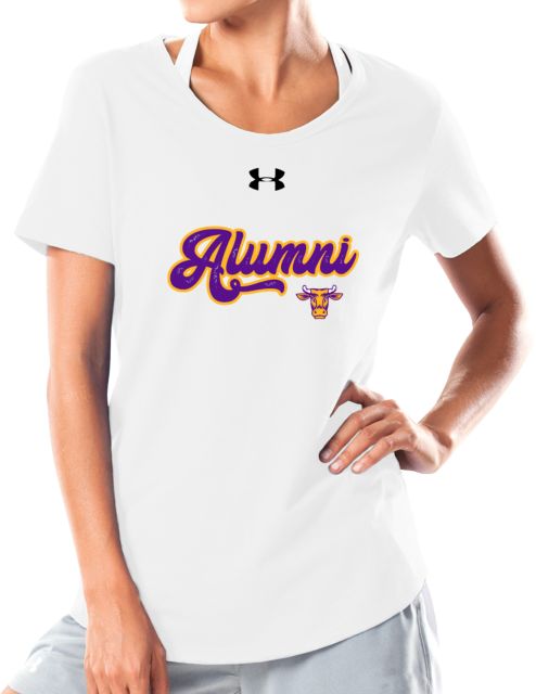 Williams College Under Armour Charged Cotton Tee Alumni Williams Script - ONLINE ONLY