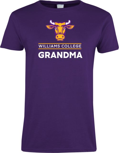 Williams College Womens Short Sleeve Tee Grandma Williams - ONLINE ONLY