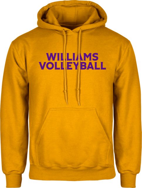 Williams College Fleece Hoodie Williams Volleyball - ONLINE ONLY