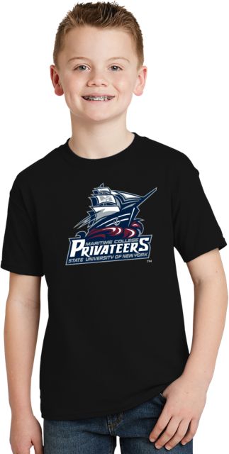 SUNY Maritime Youth T Shirt SUNY Maritime Primary Mark - ONLINE ONLY