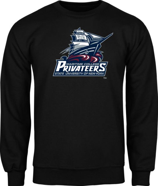 SUNY Maritime Fleece Crew SUNY Maritime Primary Mark - ONLINE ONLY