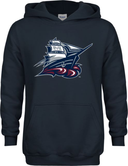 SUNY Maritime Youth Fleece Hoodie SUNY Maritime Secondary Mark - ONLINE ONLY