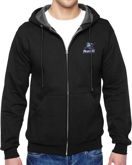 SUNY Maritime Fleece Full Zip Hoodie SUNY Maritime Primary Mark - ONLINE ONLY