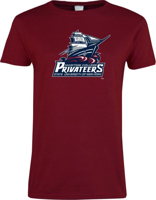 SUNY Maritime Ladies T Shirt SUNY Maritime Primary Mark - ONLINE ONLY