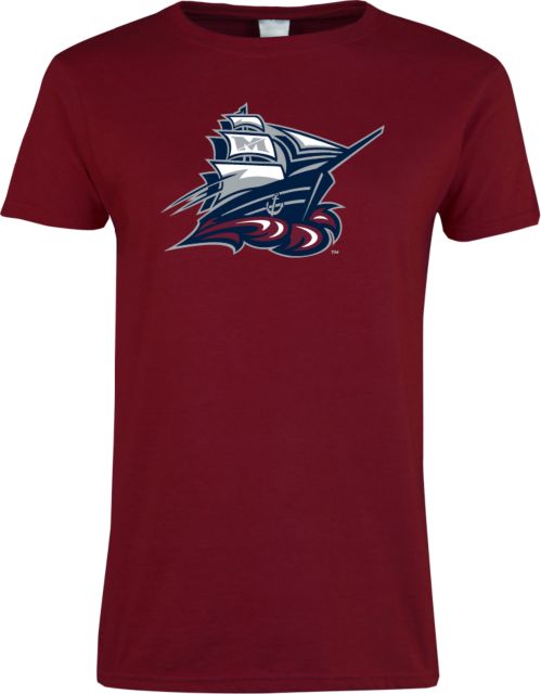 SUNY Maritime Ladies T Shirt SUNY Maritime Secondary Mark - ONLINE ONLY