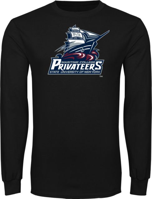 SUNY Maritime Long Sleeve T Shirt SUNY Maritime Primary Mark - ONLINE ONLY