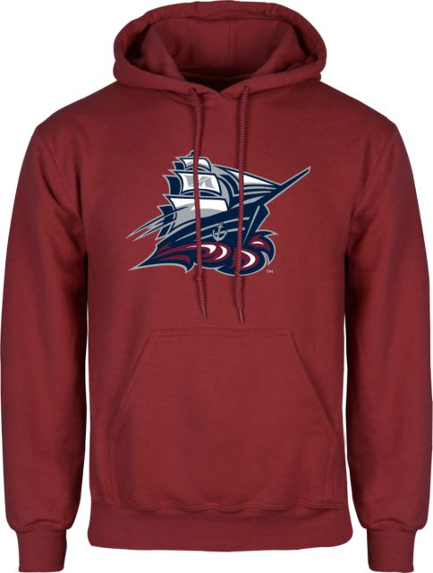 SUNY Maritime Fleece Hoodie SUNY Maritime Secondary Mark - ONLINE ONLY