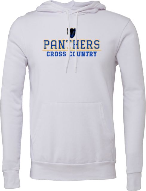 Merritt College Bella + Canvas Fleece Hood Merritt College Arched Cross Country