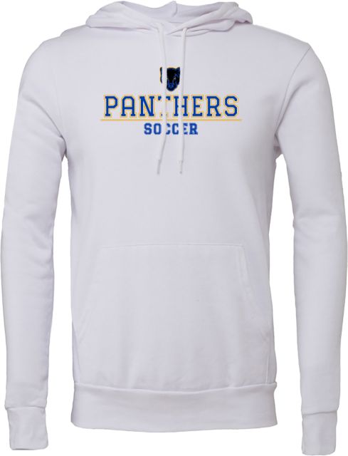 Merritt College Bella + Canvas Fleece Hood Merritt College Arched Soccer