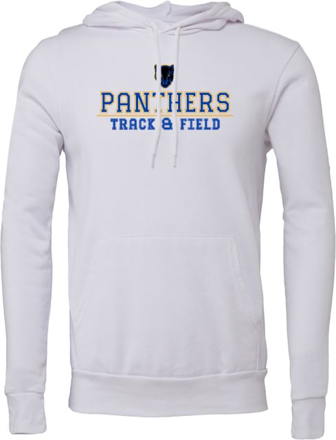 Merritt College Bella + Canvas Fleece Hood Merritt College Arched Track and Field