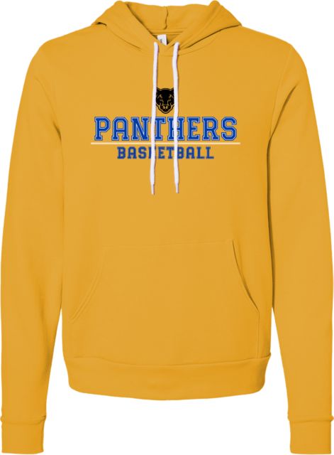 Merritt College Bella + Canvas Fleece Hood Merritt College Arched Basketball