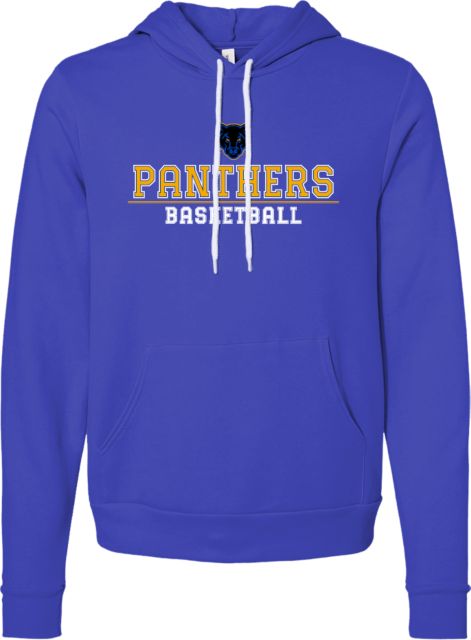 Merritt College Bella + Canvas Fleece Hood Merritt College Arched Basketball