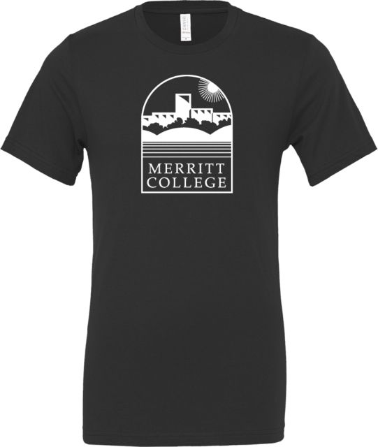 Merritt College Bella + Canvas Jersey Cotton T Shirt Merritt College Primary Mark