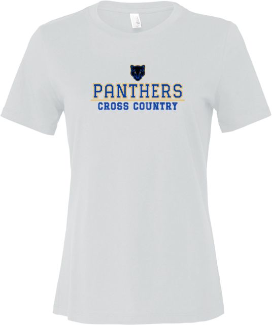 Merritt College Bella + Canvas Womens Relaxed Cotton T Shirt Merritt College Arched Cross Country