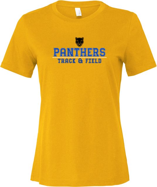 Merritt College Bella + Canvas Womens Relaxed Cotton T Shirt Merritt College Arched Track and Field