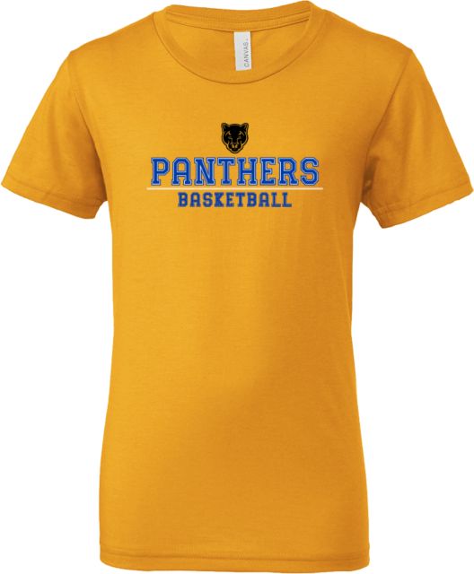 Merritt College Bella + Canvas Youth Jersey T Shirt Merritt College Arched Basketball