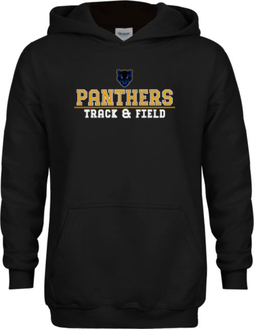 Merritt College Youth Fleece Hoodie Merritt College Arched Track and Field