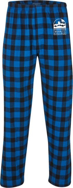 Merritt College Boxercraft Buffalo Unisex Flannel Pajama Pant Merritt College Primary Mark