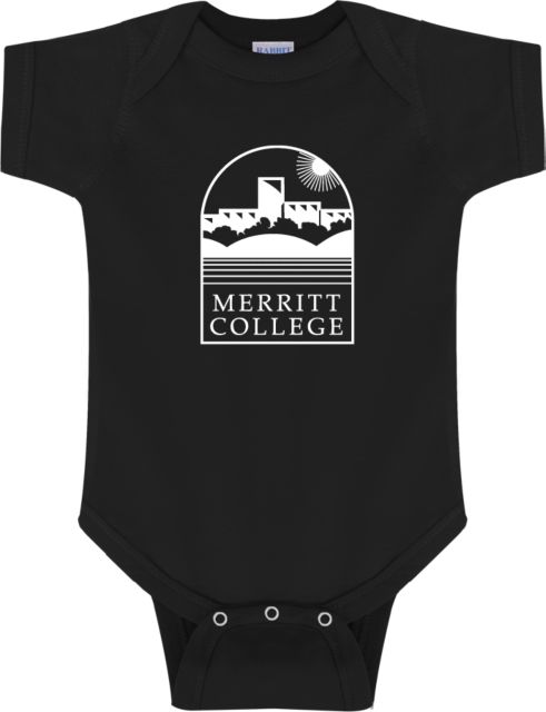 Merritt College Infant Bodysuit Merritt College Primary Mark