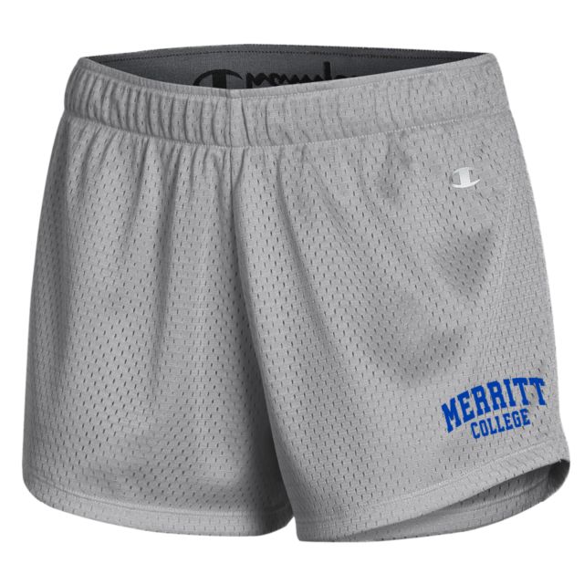 Merritt College Champion Womens Mesh Short Arched Merritt College