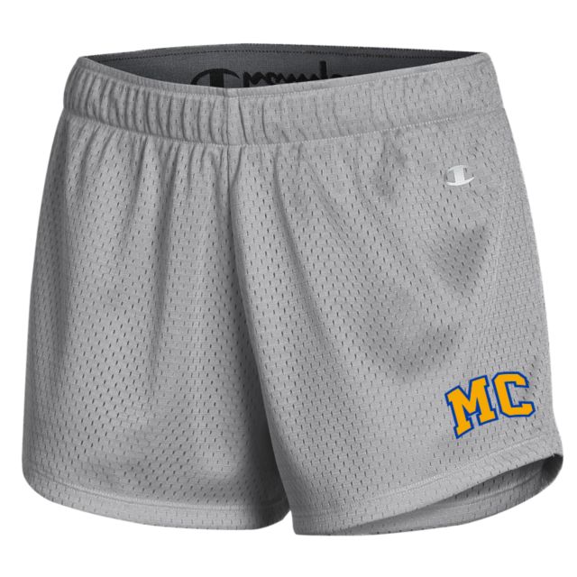 Merritt College Champion Womens Mesh Short MC Block Text