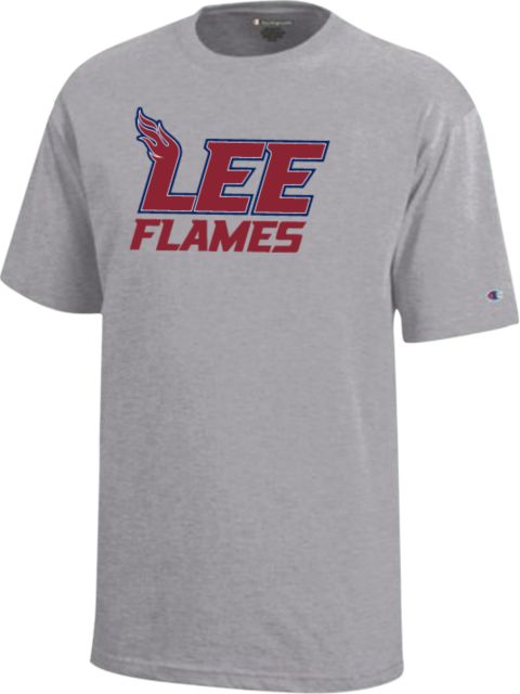 Lee University Champion Youth Short Sleeve Tee Lee Flames - ONLINE ONLY