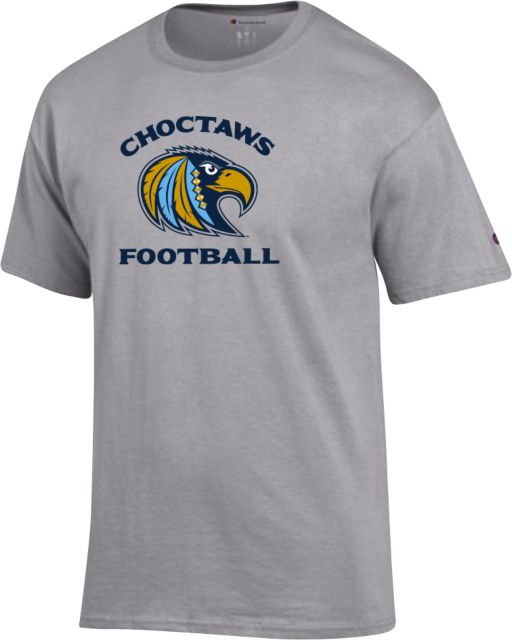 Mississippi College Champion T Shirt MC Choctaws Arched - Football - ONLINE ONLY