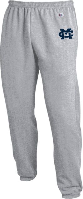 Mississippi College Champion Banded Bottom Sweatpants MC University Mark - ONLINE ONLY