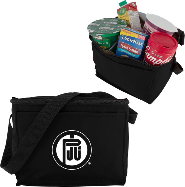 Paris Junior College Six Pack Cooler PJC Primary Mark - ONLINE ONLY
