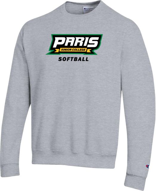 Paris Junior College Champion Fleece Crew Paris Junior College Softball - ONLINE ONLY