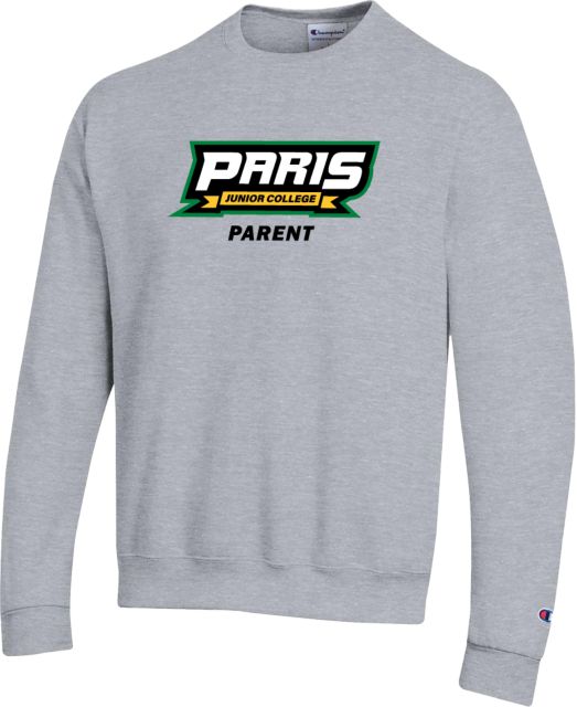Paris Junior College Champion Fleece Crew Paris Junior College Parent - ONLINE ONLY