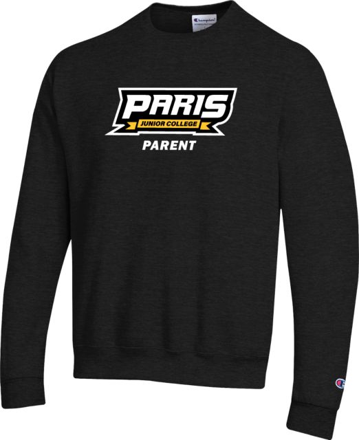 Paris Junior College Champion Fleece Crew Paris Junior College Parent - ONLINE ONLY