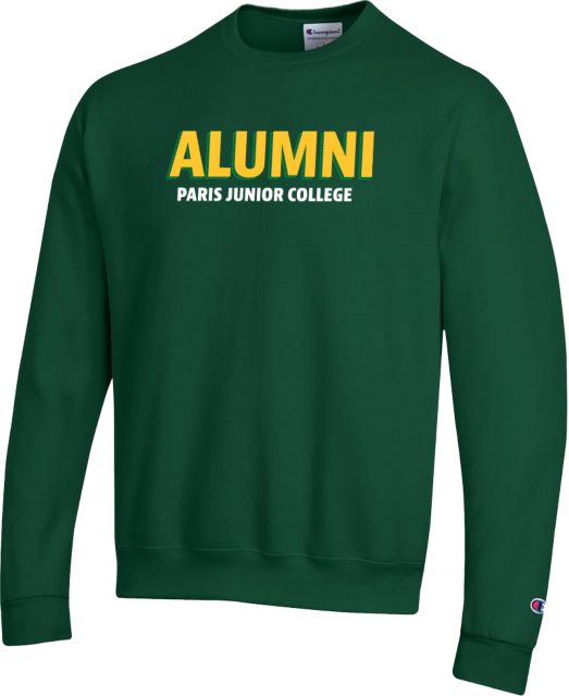 Paris Junior College Champion Fleece Crew Alumni Paris Junior College Stripes - ONLINE ONLY