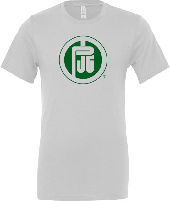 Paris Junior College Bella + Canvas Jersey Cotton T Shirt PJC Primary Mark - ONLINE ONLY