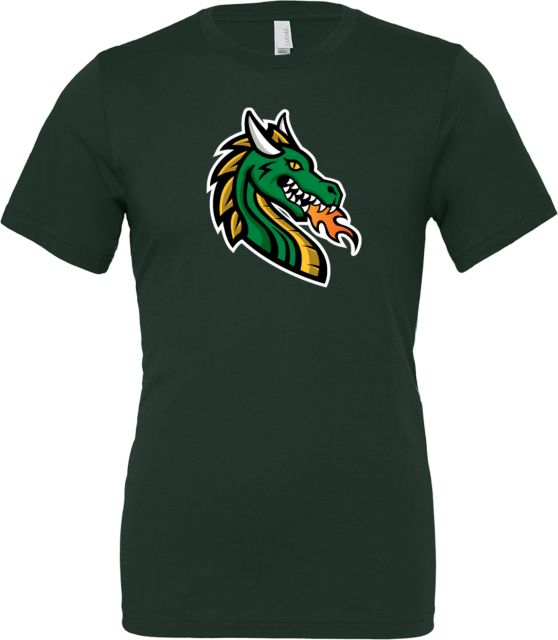 Paris Junior College Bella + Canvas Forest Green Jersey Cotton T Shirt Dragon - ONLINE ONLY