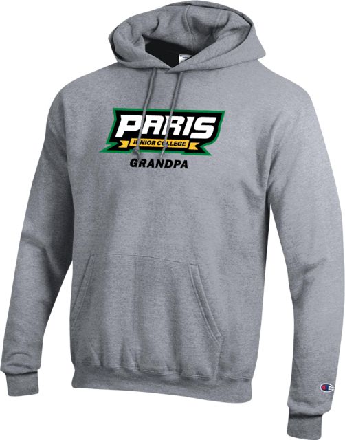 Paris Junior College Champion Fleece Hoodie Paris Junior College Grandpa - ONLINE ONLY
