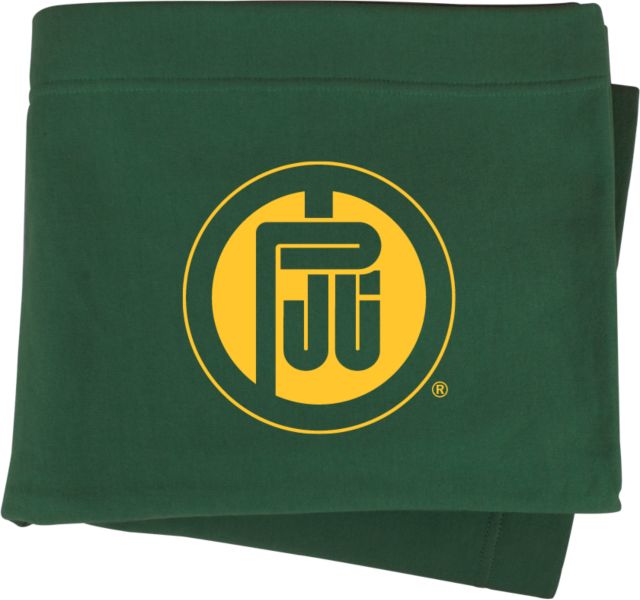 Paris Junior College Sweatshirt Blanket PJC Primary Mark - ONLINE ONLY