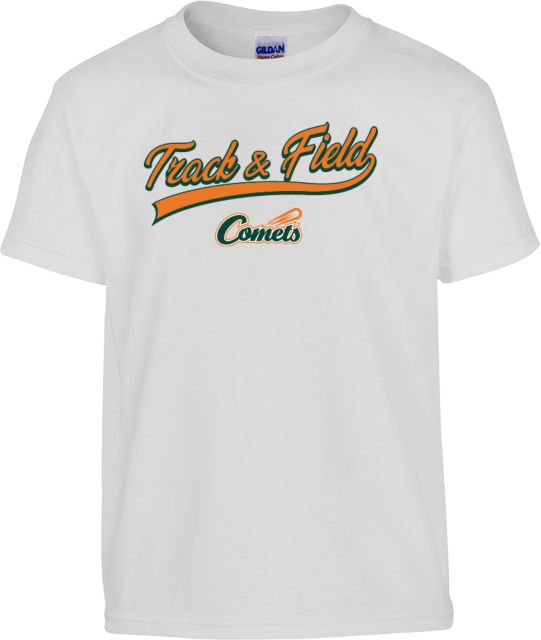 UT Dallas Youth T Shirt UTD - Track and Field Vintage Script - ONLINE ONLY