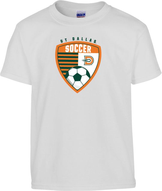 UT Dallas Youth T Shirt UTD - Soccer Crest - ONLINE ONLY