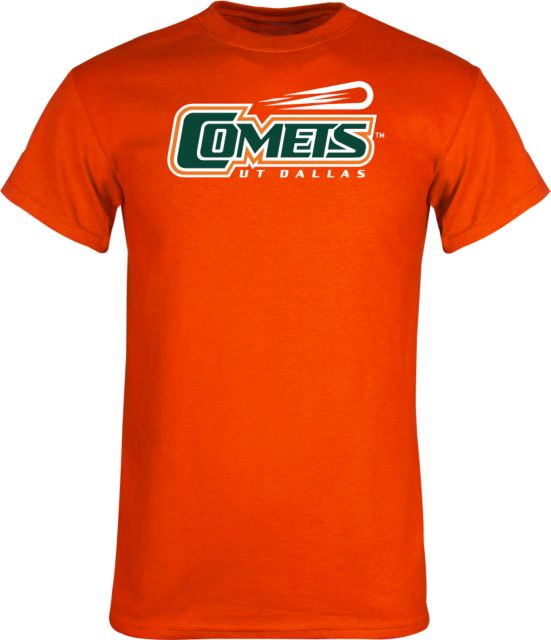 UT Dallas Orange T Shirt UTD - Comets Block - ONLINE ONLY