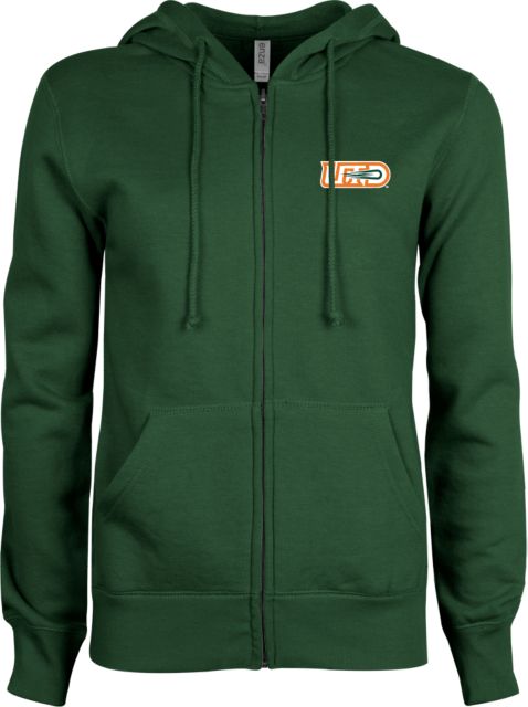 UT Dallas ENZA Womens Fleece Full Zip Hoodie UTD - UTD Athletic Mark - ONLINE ONLY