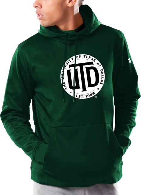 Under armour dark online green hoodie