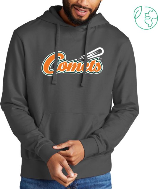 UT Dallas Allmade Dark Organic French Terry Pullover Hoodie UTD - Comets Script - ONLINE ONLY