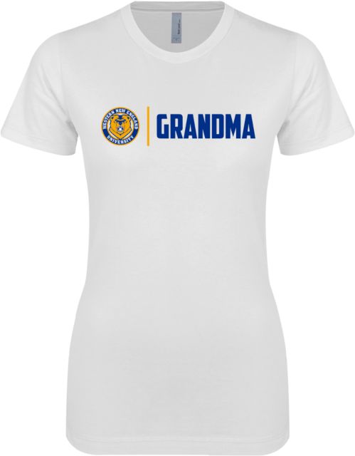 Western New England Next Level Ladies SoftStyle Junior Fitted Tee Bear Grandma - ONLINE ONLY