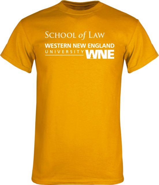 Western New England T Shirt School of Law Stacked - ONLINE ONLY