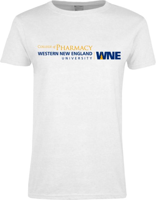 Western New England Ladies T Shirt College of Pharmacy Flat - ONLINE ONLY