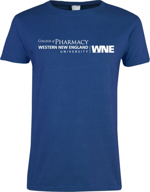 Western New England Ladies T Shirt College of Pharmacy Flat - ONLINE ONLY